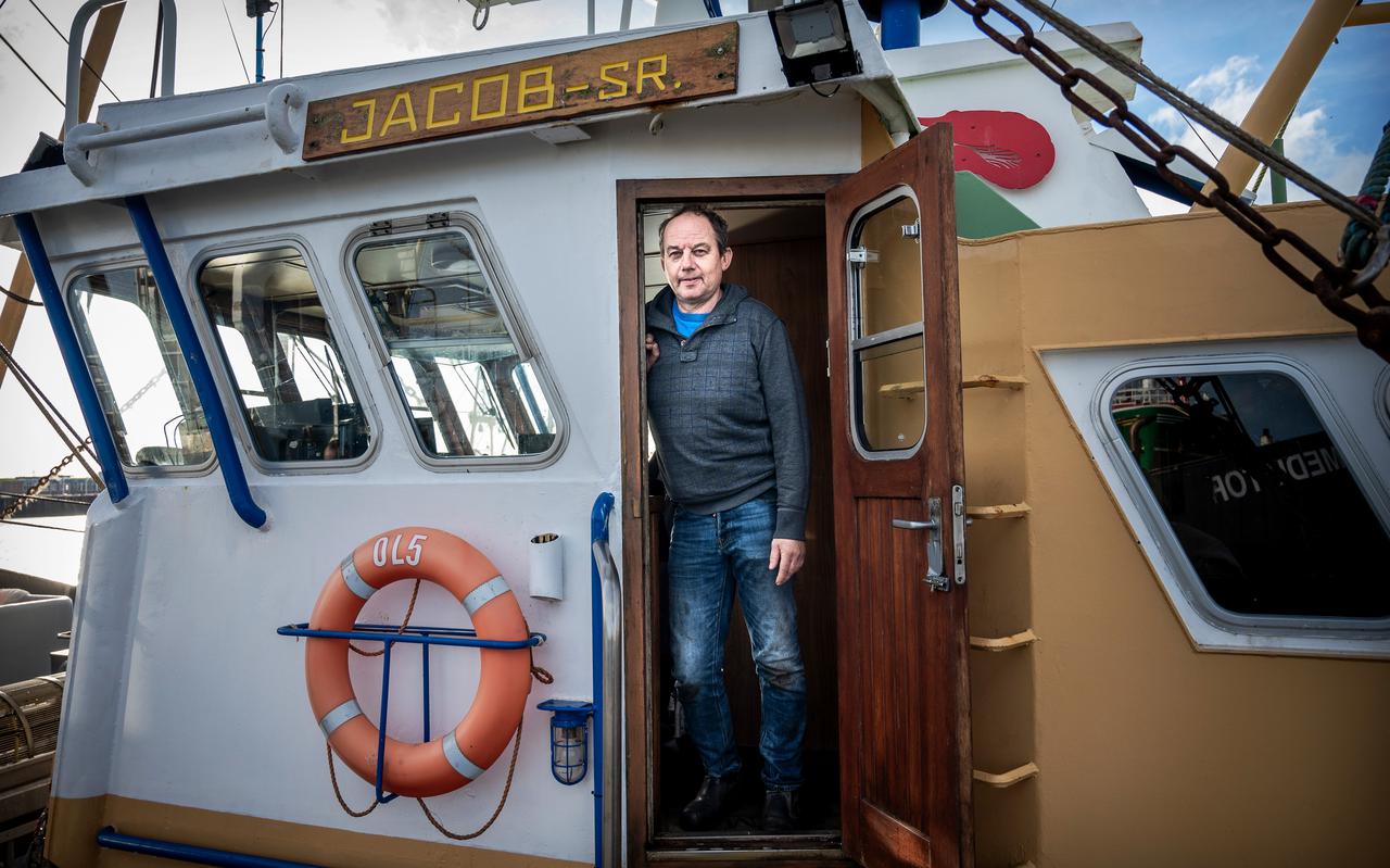 Garnalenvisser Johan Seepma heeft te lijden onder de extreem hoge brandstofprijzen. 