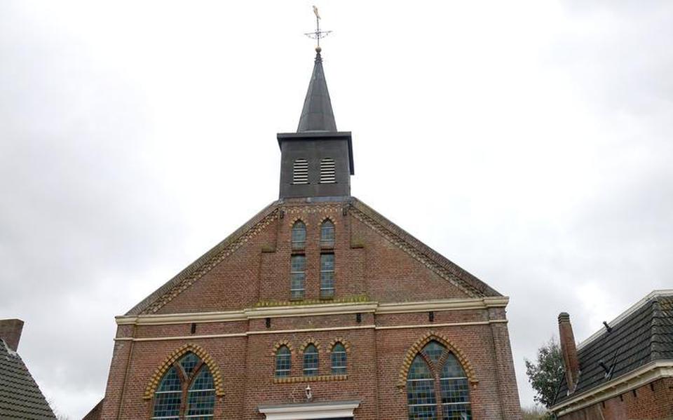 De gereformeerde kerk van 1889.
