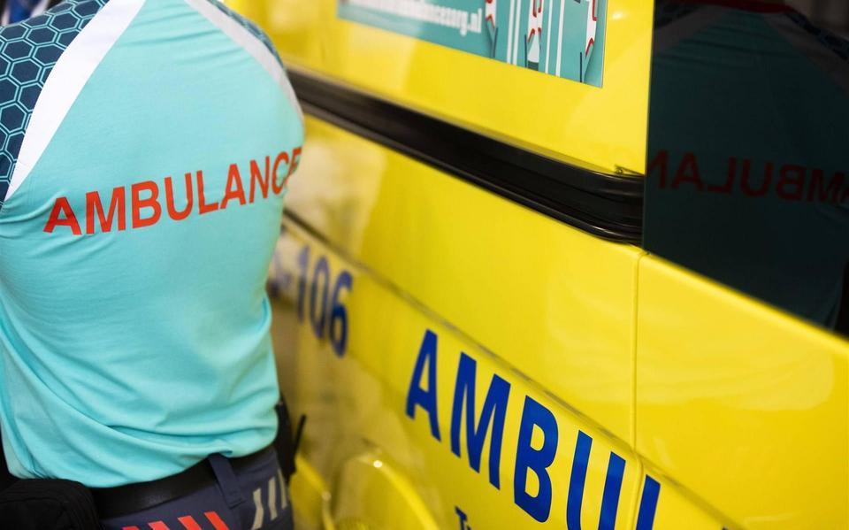 Een ambulance.