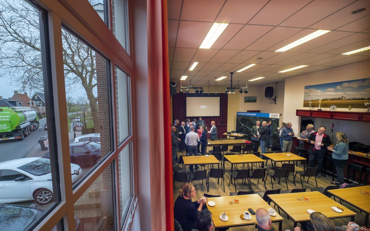 In april was er een informatieavond over de rondweg in het dorp. FOTO MARCEL VAN KAMMEN In april was er een informatieavond over de rondweg in het dorp. FOTO MARCEL VAN KAMMEN